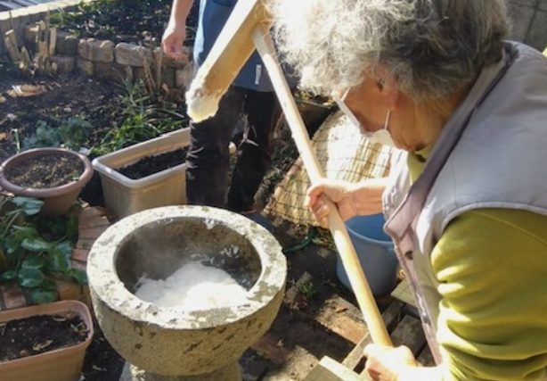 毎年恒例!餅つき大会
